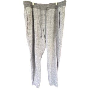 Lululemon Mens Grey Jogger Pants XXL Cotton Polyester